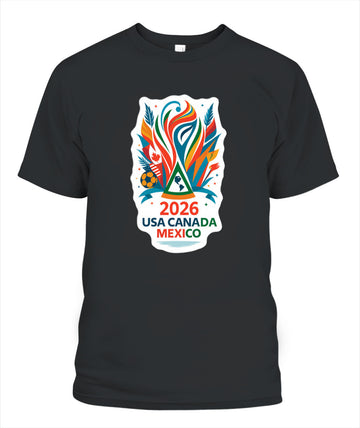 ✨From Every Fan, For Every Match✨-World Cup 2026 United Tri-Nation Shirt | Host Cities Graphic Souvenir Tee