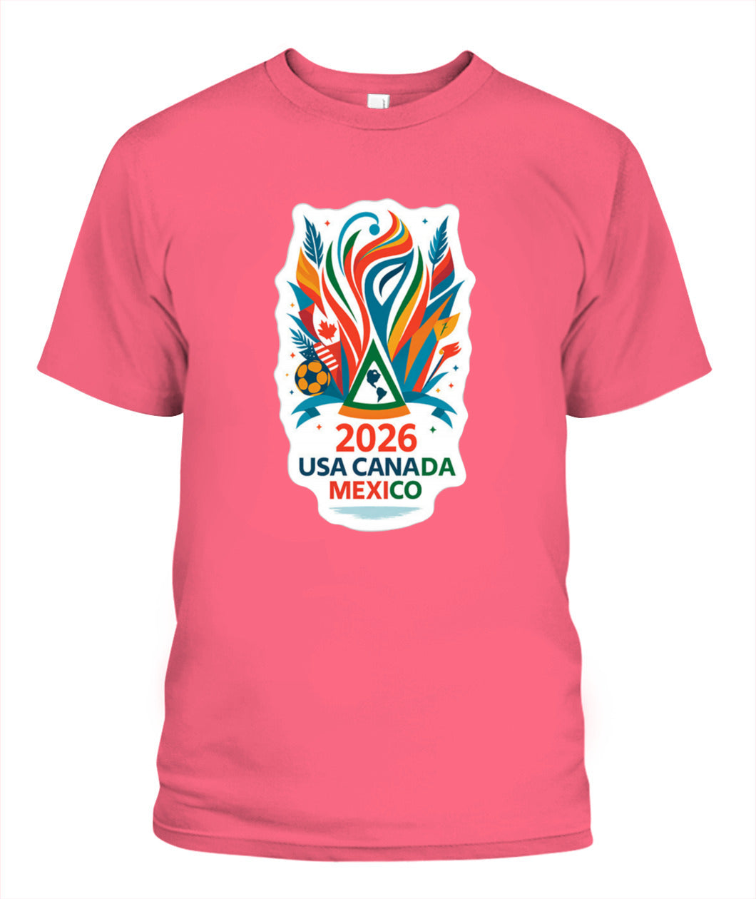 ✨From Every Fan, For Every Match✨-World Cup 2026 United Tri-Nation Shirt | Host Cities Graphic Souvenir Tee