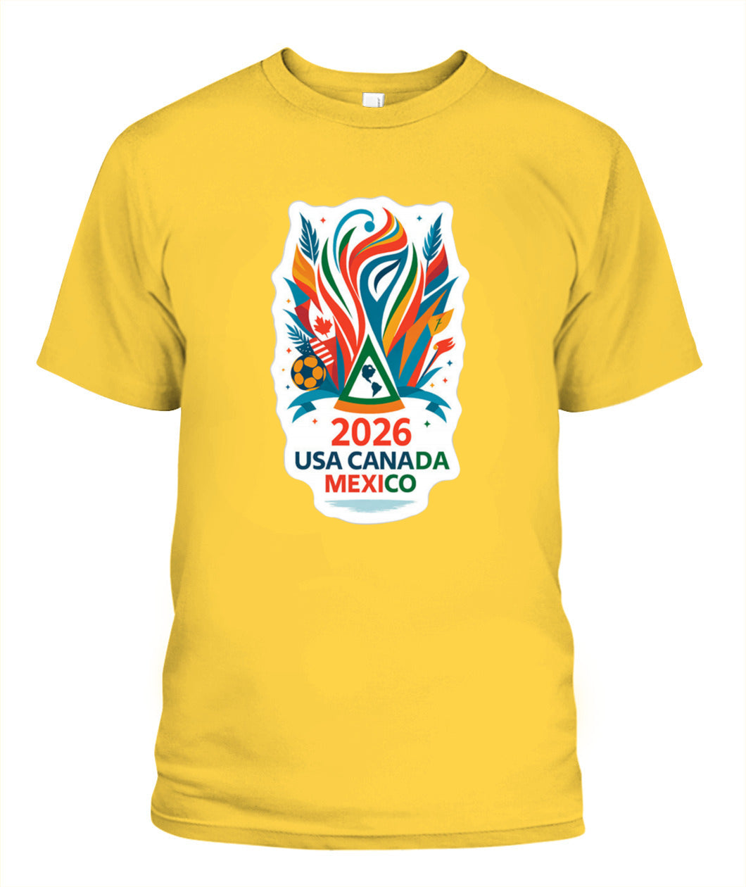✨From Every Fan, For Every Match✨-World Cup 2026 United Tri-Nation Shirt | Host Cities Graphic Souvenir Tee