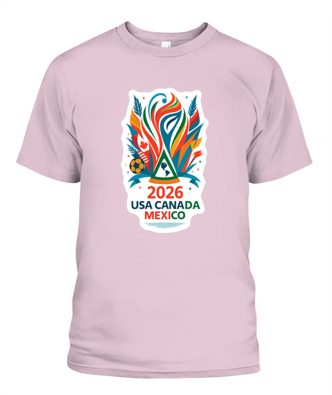 ✨From Every Fan, For Every Match✨-World Cup 2026 United Tri-Nation Shirt | Host Cities Graphic Souvenir Tee