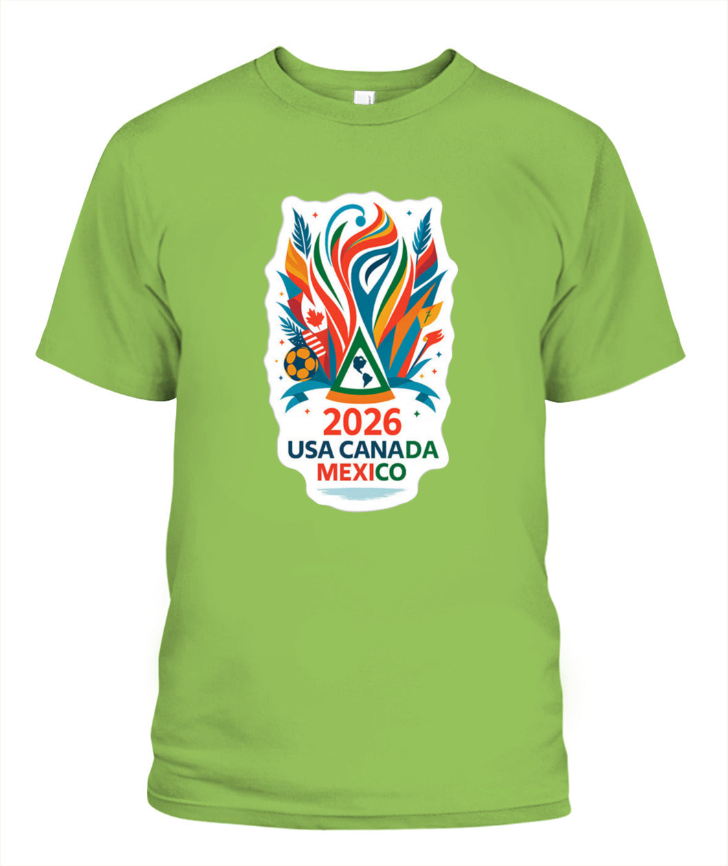 ✨From Every Fan, For Every Match✨-World Cup 2026 United Tri-Nation Shirt | Host Cities Graphic Souvenir Tee