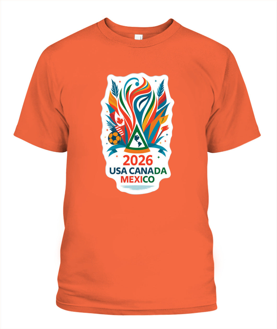 ✨From Every Fan, For Every Match✨-World Cup 2026 United Tri-Nation Shirt | Host Cities Graphic Souvenir Tee