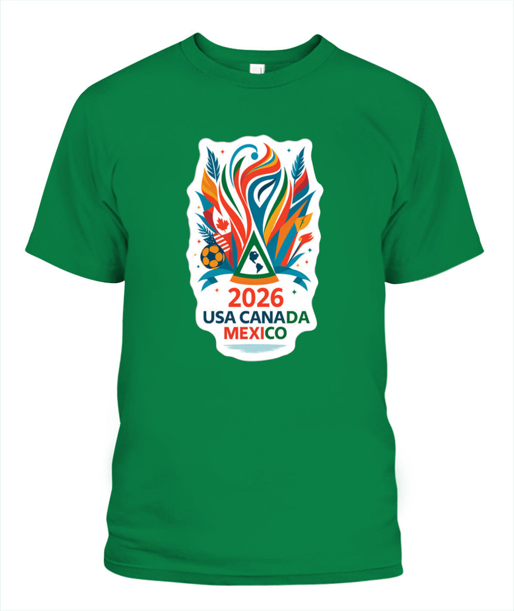✨From Every Fan, For Every Match✨-World Cup 2026 United Tri-Nation Shirt | Host Cities Graphic Souvenir Tee