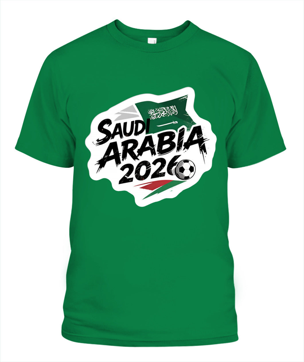 ✨From Every Fan, For Every Match✨-Saudi Arabia 2026 Tournament Football Shirt | Saudi Arabia Soccer 2026 Fan T-Shirt - Saudi Pride National Graphic Tee