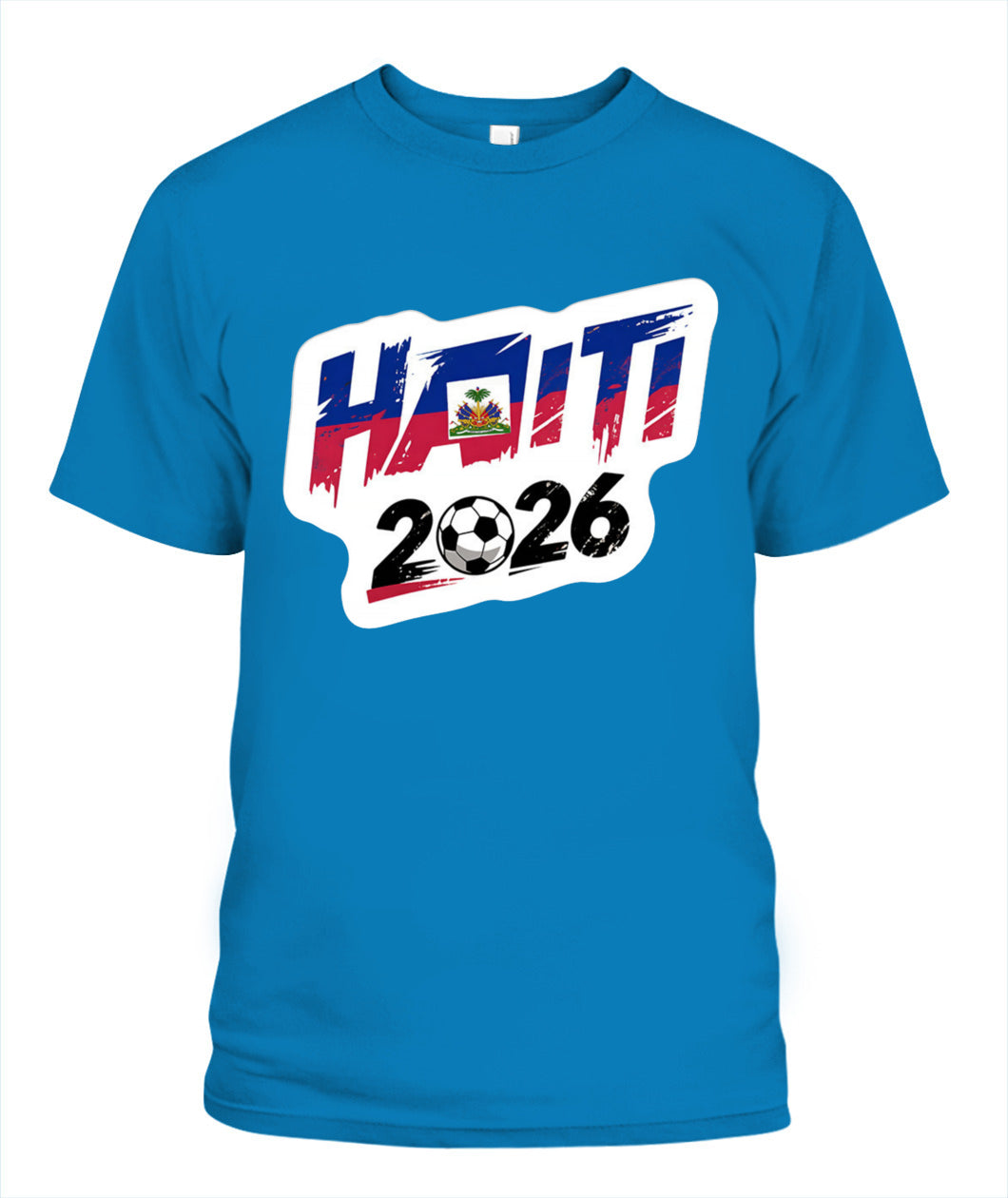 ✨From Every Fan, For Every Match✨-Haiti Soccer 2026 Fan T-Shirt - Haitian Pride Graphic Soccer Tee