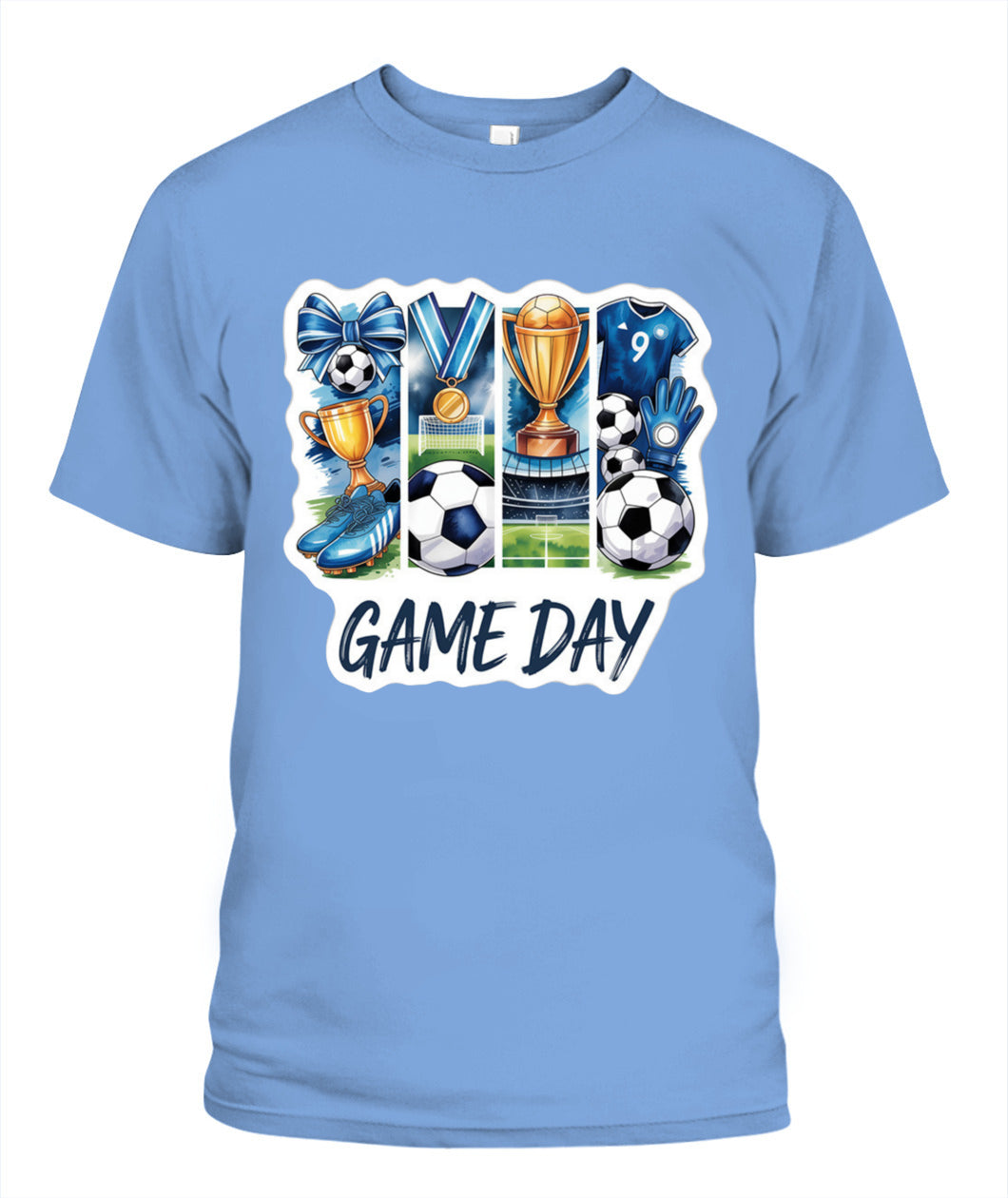 ✨From Every Fan, For Every Match✨-World Cup 2026 Soccer Victory Shirt | Watercolor Medal & Cleats Tee