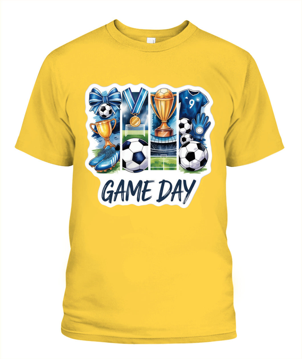✨From Every Fan, For Every Match✨-World Cup 2026 Soccer Victory Shirt | Watercolor Medal & Cleats Tee