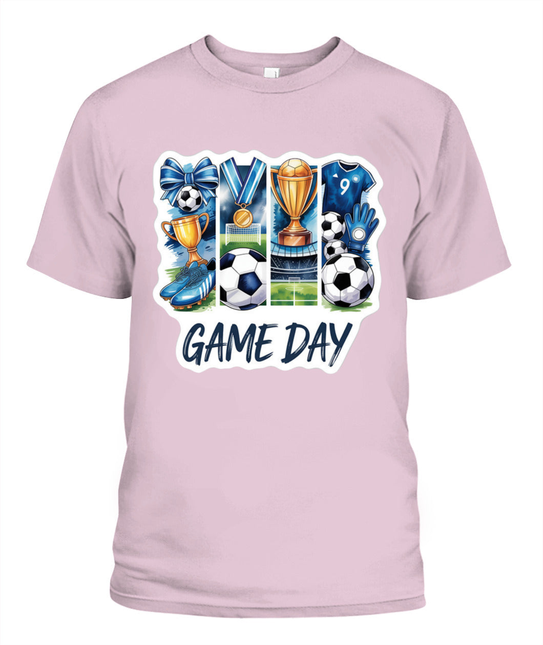 ✨From Every Fan, For Every Match✨-World Cup 2026 Soccer Victory Shirt | Watercolor Medal & Cleats Tee
