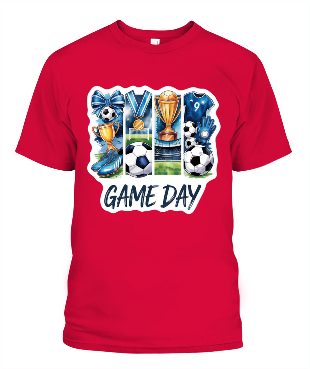 ✨From Every Fan, For Every Match✨-World Cup 2026 Soccer Victory Shirt | Watercolor Medal & Cleats Tee