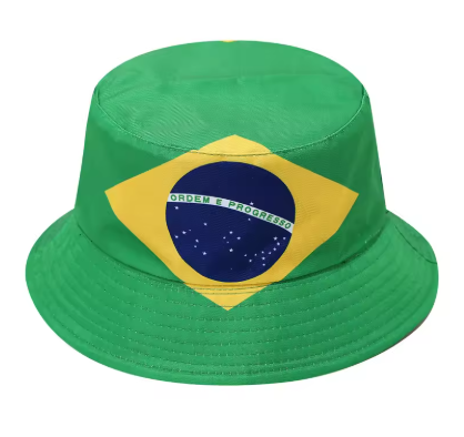 🏆 Football Country Flag Bucket Hat – World Cup Fan Fisherman Hat