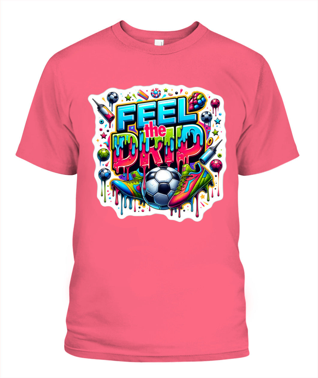 ✨From Every Fan, For Every Match✨-World Cup 2026 Streetwear Soccer Shirt | Colorful Cleats Graphic Tee