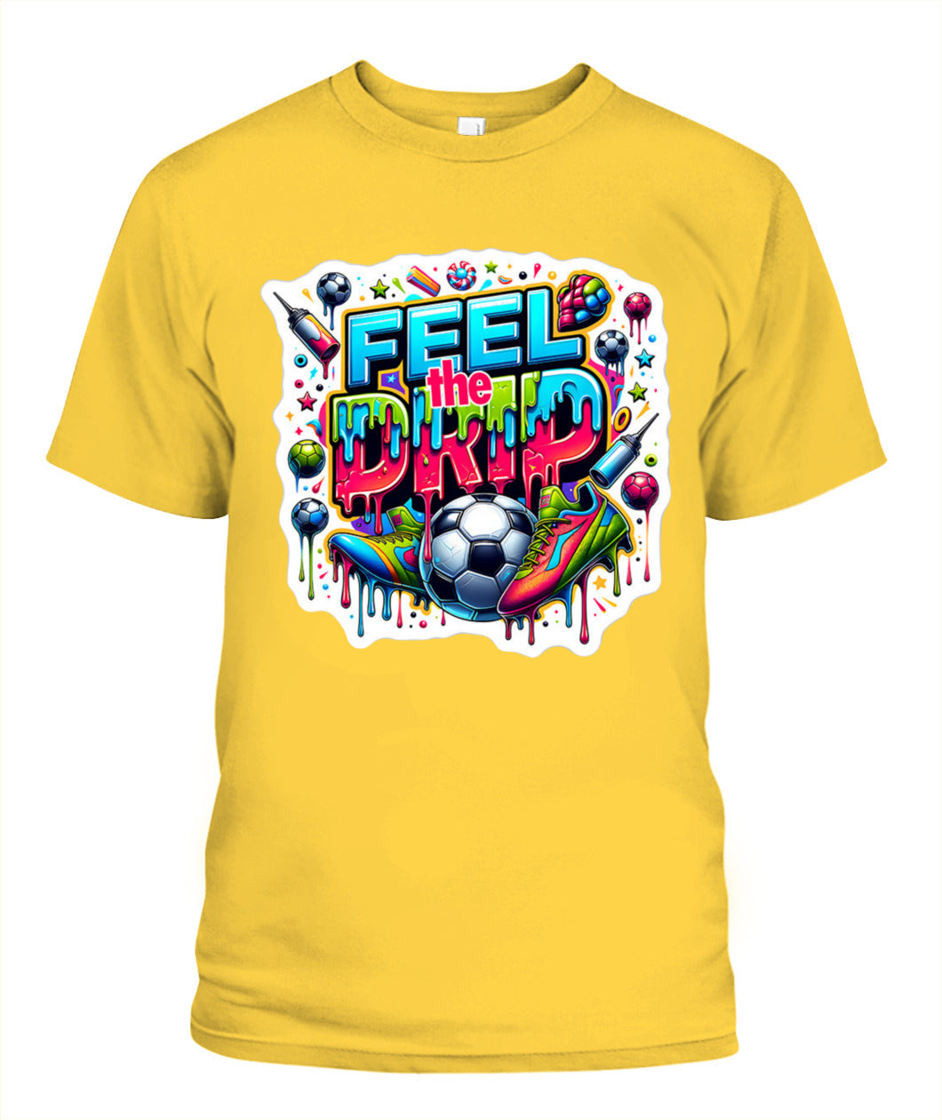 ✨From Every Fan, For Every Match✨-World Cup 2026 Streetwear Soccer Shirt | Colorful Cleats Graphic Tee