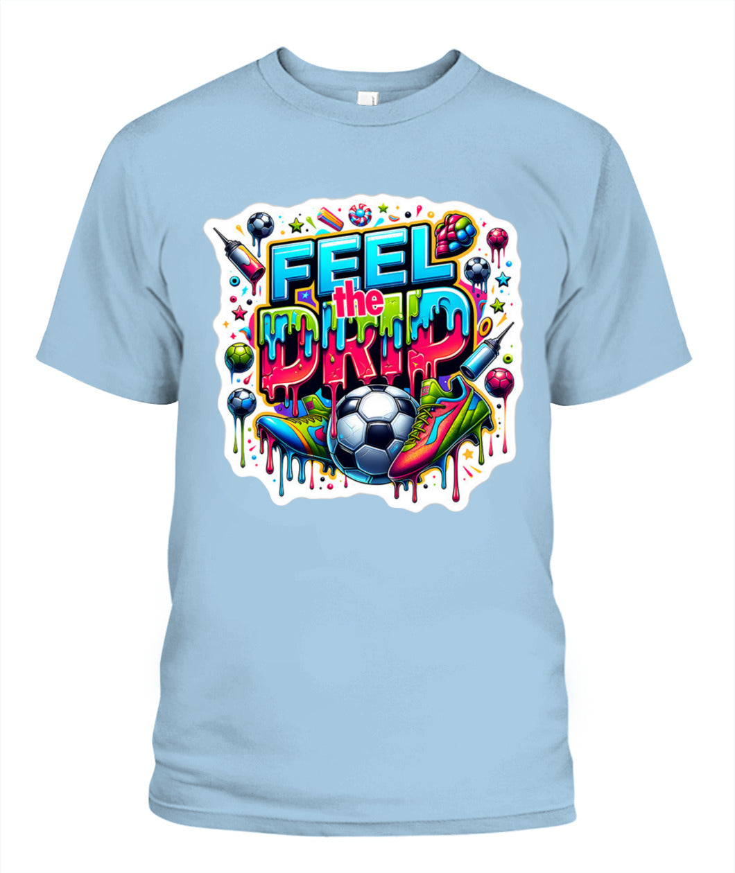 ✨From Every Fan, For Every Match✨-World Cup 2026 Streetwear Soccer Shirt | Colorful Cleats Graphic Tee