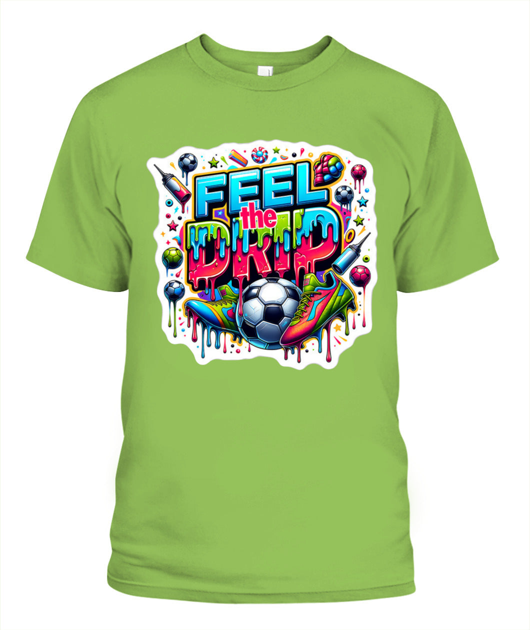 ✨From Every Fan, For Every Match✨-World Cup 2026 Streetwear Soccer Shirt | Colorful Cleats Graphic Tee
