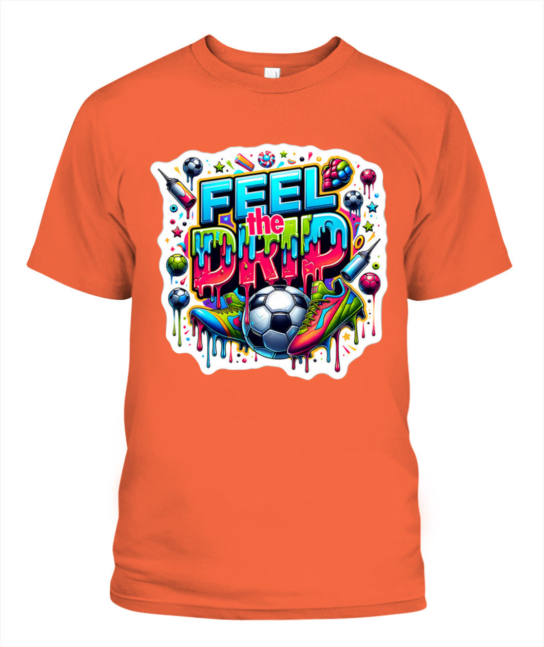 ✨From Every Fan, For Every Match✨-World Cup 2026 Streetwear Soccer Shirt | Colorful Cleats Graphic Tee