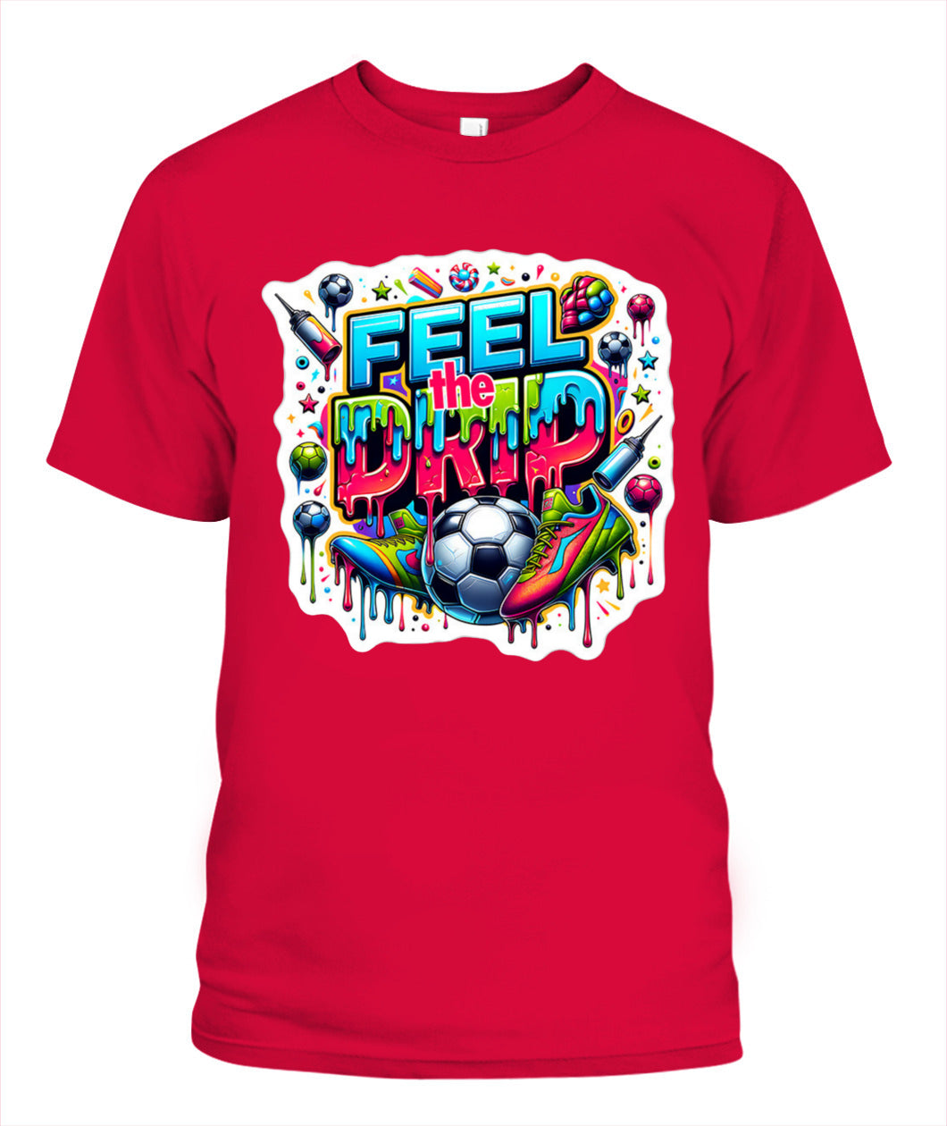 ✨From Every Fan, For Every Match✨-World Cup 2026 Streetwear Soccer Shirt | Colorful Cleats Graphic Tee