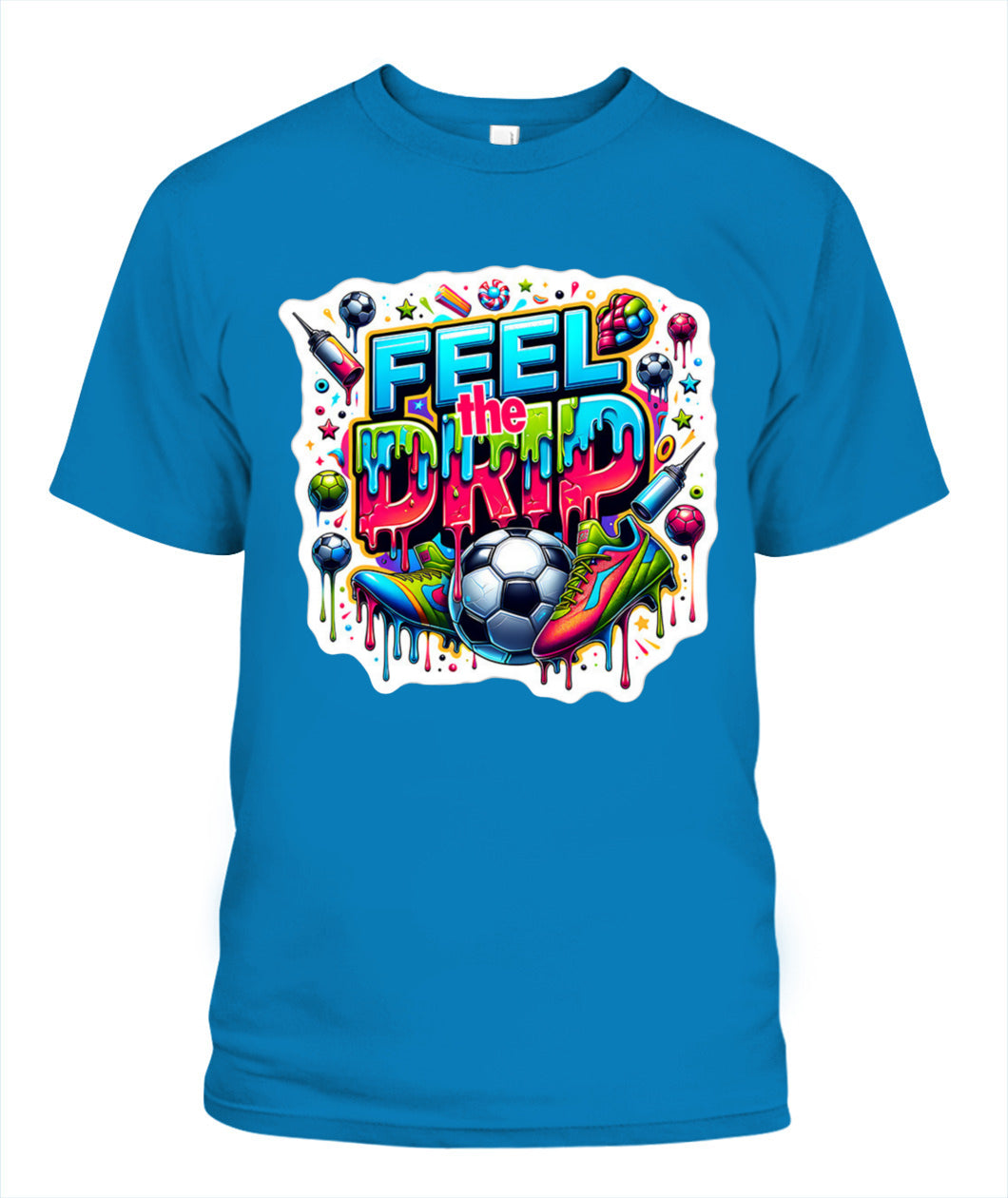 ✨From Every Fan, For Every Match✨-World Cup 2026 Streetwear Soccer Shirt | Colorful Cleats Graphic Tee