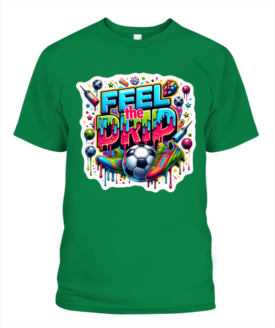 ✨From Every Fan, For Every Match✨-World Cup 2026 Streetwear Soccer Shirt | Colorful Cleats Graphic Tee