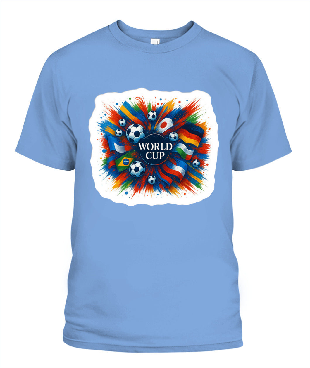 ✨From Every Fan, For Every Match✨-World Cup Soccer Tournament Shirt | Colorful Paint Splash United Fan Tee