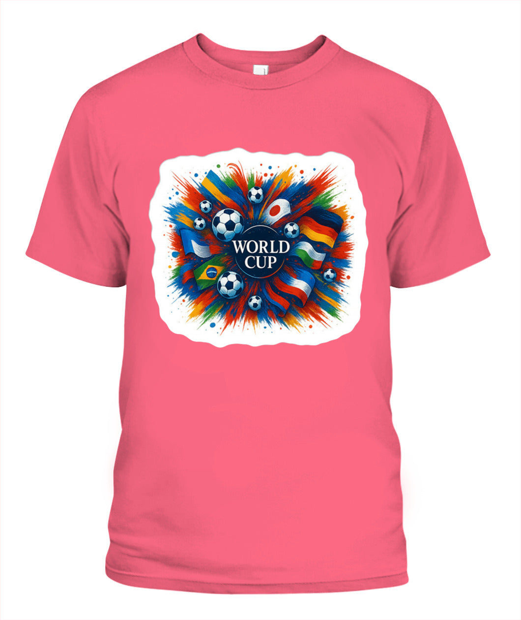 ✨From Every Fan, For Every Match✨-World Cup Soccer Tournament Shirt | Colorful Paint Splash United Fan Tee
