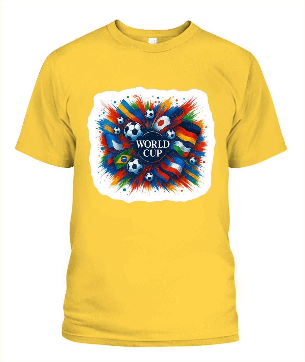 ✨From Every Fan, For Every Match✨-World Cup Soccer Tournament Shirt | Colorful Paint Splash United Fan Tee