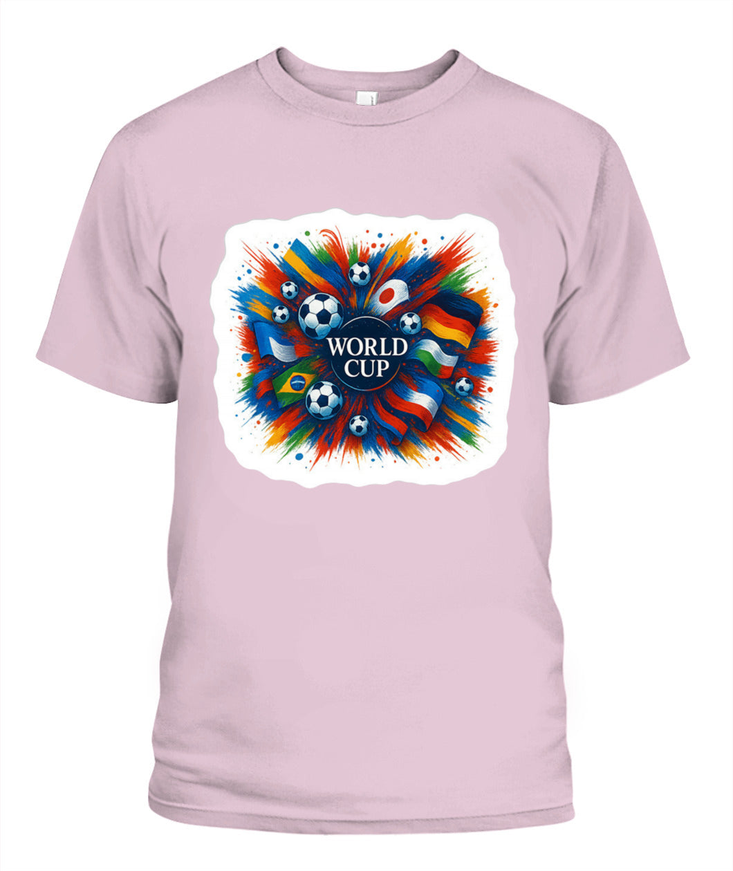 ✨From Every Fan, For Every Match✨-World Cup Soccer Tournament Shirt | Colorful Paint Splash United Fan Tee
