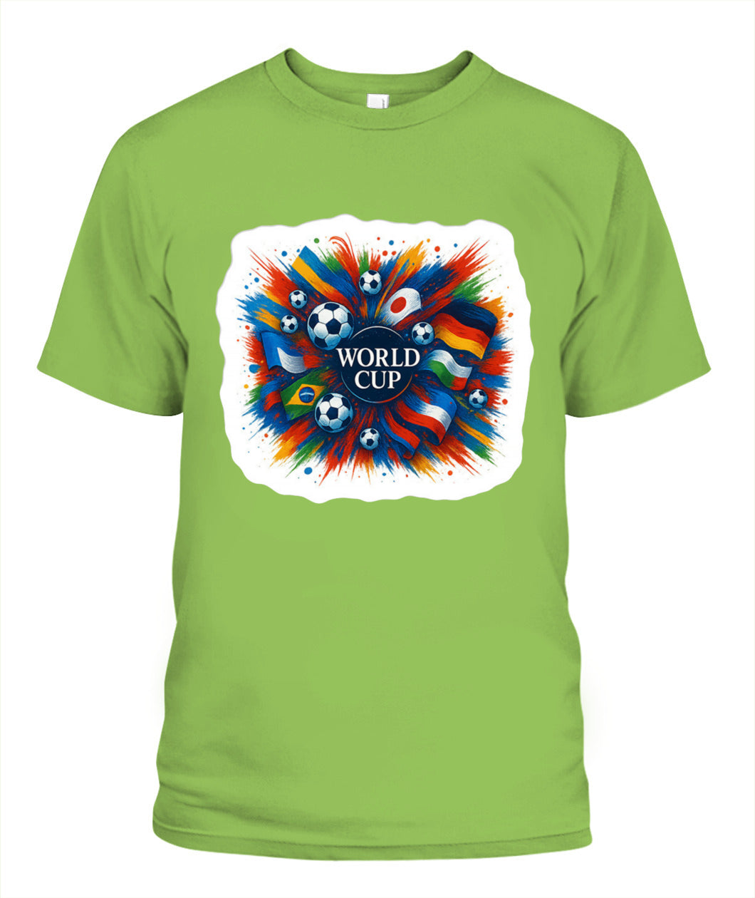 ✨From Every Fan, For Every Match✨-World Cup Soccer Tournament Shirt | Colorful Paint Splash United Fan Tee