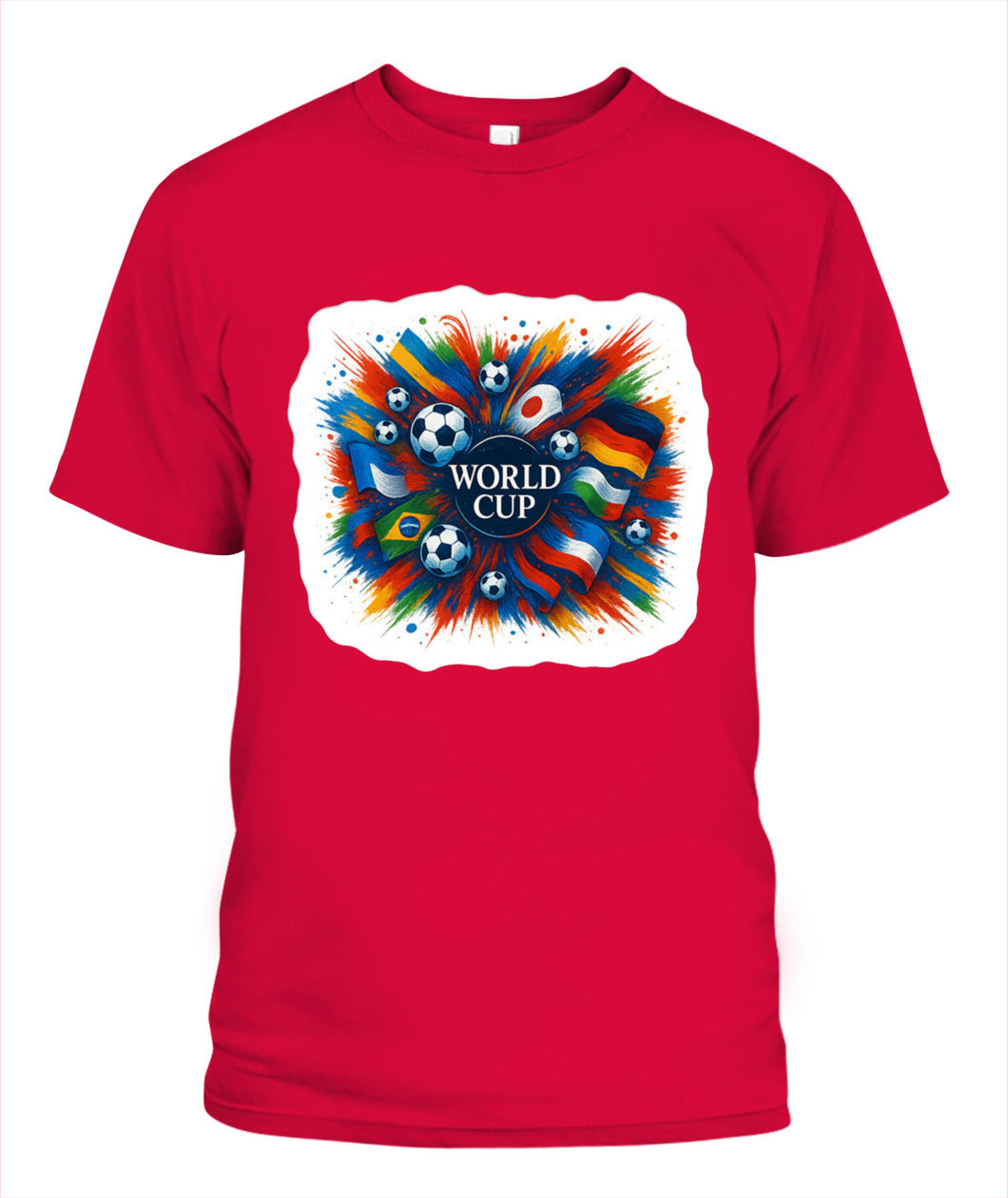 ✨From Every Fan, For Every Match✨-World Cup Soccer Tournament Shirt | Colorful Paint Splash United Fan Tee